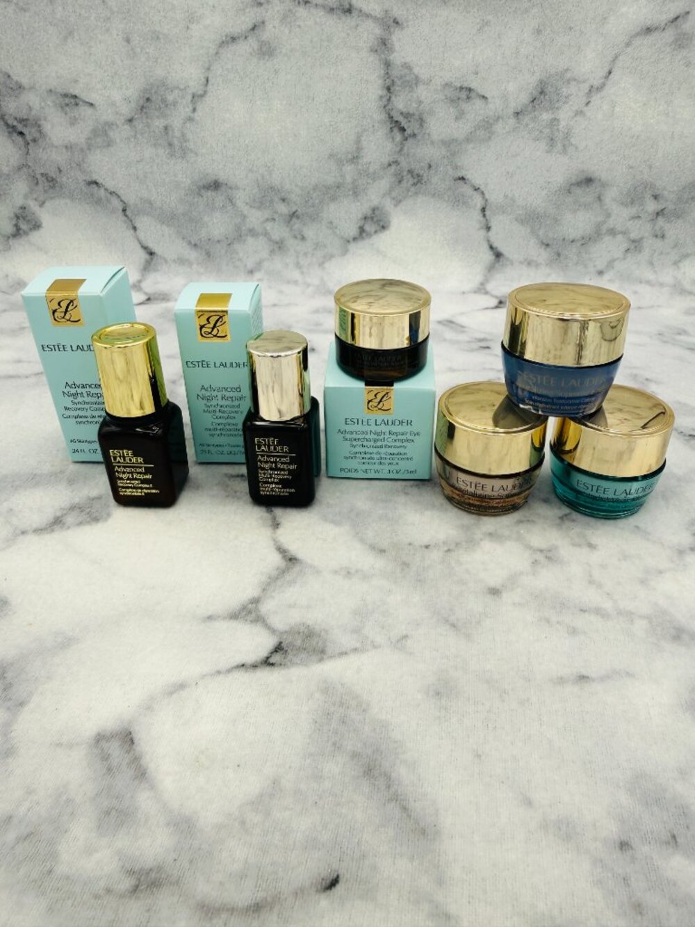 Estee Lauder Skincare Set-Advanced Night Repair Revitalizing Supreme Eye-6pc-NEW - Picture 2 of 16